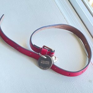 Alexander MQUEEN Leather Double Wrap Bracelet